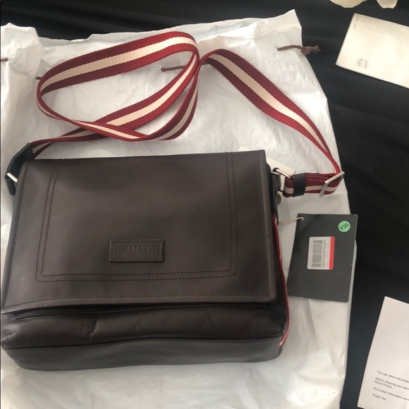 bally mens messenger bag